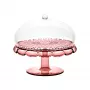 Guzzini Vanity soporte para tartas con campana de cristal, Mauve, 30 cm