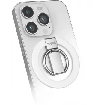 Soporte de anillo SBS Mag Ring, anillo magnético compatible con MagSafe para iPhone (TEMAGSFSTAND)