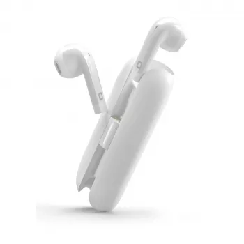 SBS Nu Blade auriculares inalámbricos TWS, blancos (TEEARTWSBLADEBTW)