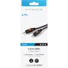 Vivanco cable de audio de 3,5 mm a 3,5 mm de 0,75 m (VVAJACK07MMK)