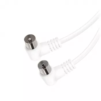 Vivanco cable de antena SAT 1,5 m blanco