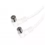 Vivanco cable de antena SAT 1,5 m blanco