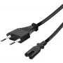 Vivanco cable de alimentación, enchufe EU a enchufe Japón de 8 pines, 1,25 m (VVITPOWERIT12)