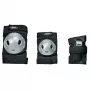 SPOKEY Roces Extra Three Pack Protecciones para patinaje negro-gris talla L