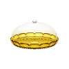 Guzzini Vanity pastelero con tapa, amarillo azafrán