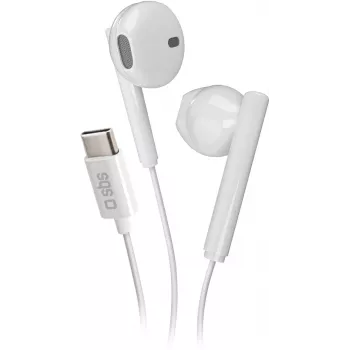 Auriculares con cable USB-C SBS Studio Mix 65c, blancos (TEEARTYCAPW)