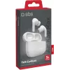 SBS Air Kab Max auriculares TWS con estuche de carga inalámbrica, blanco (TEEARTWSPMAXBTW)