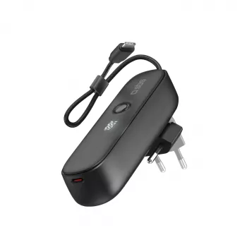 SBS TETRBB5000PD20 Batería externa 5000 mAh 20W Power Delivery negra