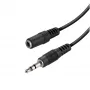 Vivanco VVAXJACK15MFK Cable alargador de audio de 3,5 mm 1,5 m negro
