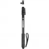 Manfrotto MPOLEVR Varilla extensible de aluminio para cámaras 360° y de acción, 4 segmentos, 66-200 cm, negra