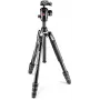 Kit de trípode de viaje de aluminio con rótula Manfrotto Befree GT (MKBFRTA4GT-BH)