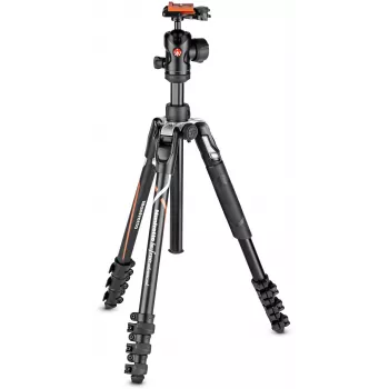 Manfrotto Befree Sony Alpha Advanced Lever Kit de trípode de viaje con rótula (MKBFRLA-BH)