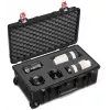 Manfrotto Pro Light Reloader Tough H-55 Maleta rígida para equipo fotográfico, impermeable y antipolvo IP67, cierre TSA, tamaño equipaje de mano, negro