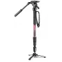 Manfrotto Element MII Monopié de vídeo con cabezal fluido 400 Series, aluminio (MVMELMIIA4LIVE)