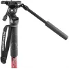 Manfrotto Element MII Monopié de vídeo con cabezal fluido 400 Series, aluminio (MVMELMIIA4LIVE)
