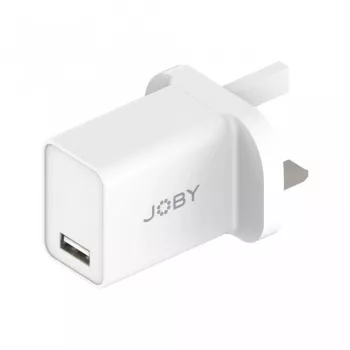 Cargador de pared USB-A, UK, Joby 12W (2,4A) (JB01804-BWW)