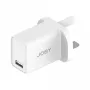 Cargador de pared USB-A, UK, Joby 12W (2,4A) (JB01804-BWW)