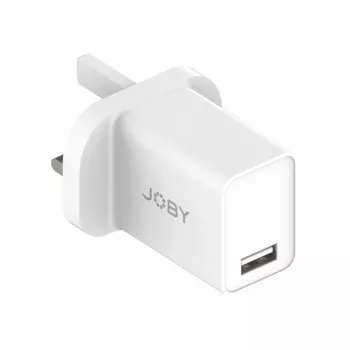Cargador de pared USB-A, UK, Joby 12W (2,4A) (JB01804-BWW)