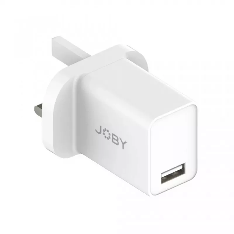 Cargador de pared USB-A, UK, Joby 12W (2,4A) (JB01804-BWW)