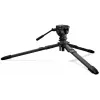 Manfrotto ONE kit de trípode de fibra de carbono con cabezal fluido 500X (MKONEC-500X)