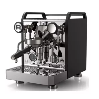 Rocket Mozzafiato V Fast Black Cafetera Espresso Semiautomática con PID y Grupo E61