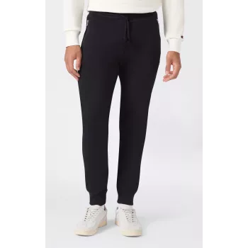 Champion pantalón con puños acanalados para hombre negro 220300 KK001 M