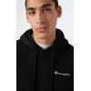 Champion sudadera con capucha para hombre negra 2XL