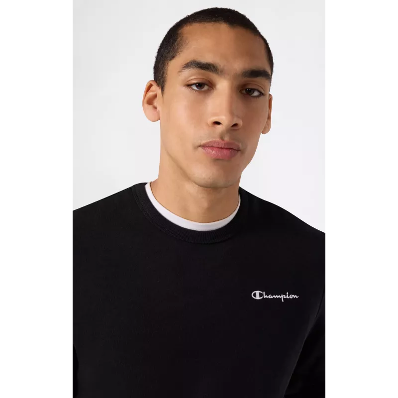 Champion sudadera con cuello redondo para hombre negra 221792 KK001 L