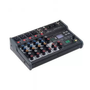 Soundsation MIOMIX-404FXM mezclador analógico de 4 canales con USB y efectos