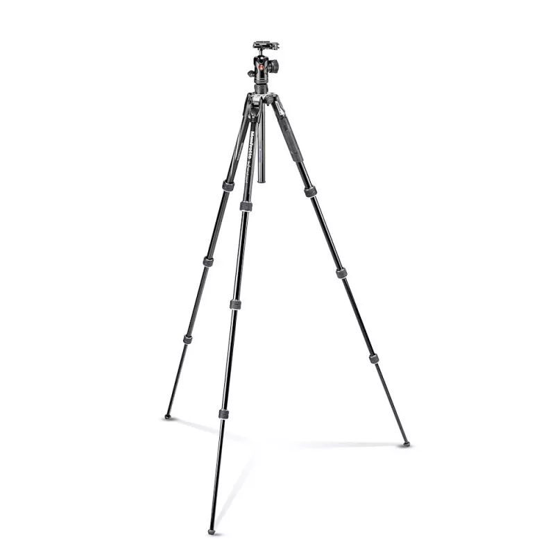 Manfrotto MKBFRTA4BK-BH Befree Advanced trípode de viaje con rótula de bola, negro