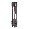 Manfrotto MVKBFRTC-LIVE set de trípode de vídeo de fibra de carbono con cabezal fluido Befree Live
