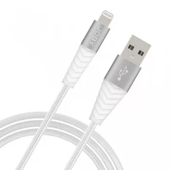 Cable Lightning de carga y sincronización JOBY, 1.2 m, blanco (JB01812-BWW)
