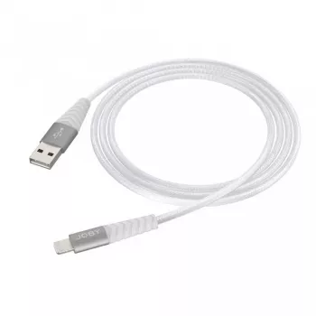 Cable Lightning de carga y sincronización JOBY, 1.2 m, blanco (JB01812-BWW)