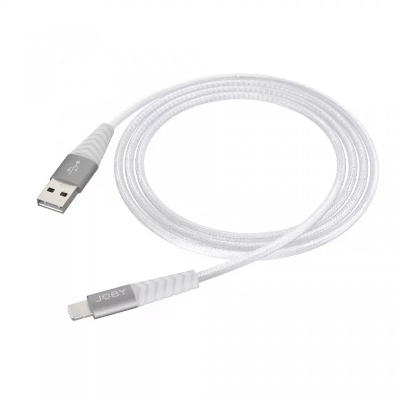 JOBY cable de carga y sincronización Lightning, 1,2 m, blanco (JB01812-BWW)