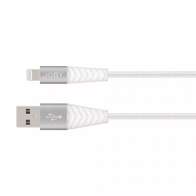 JOBY cable de carga y sincronización Lightning, 1,2 m, blanco (JB01812-BWW)