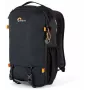 Lowepro Trekker LT BP 150 AW mochila para cámara, negra, 20L, tejido reciclado, acceso trasero, funda protectora AW, compartimentos para portátil y tablet, sujeción para trípode