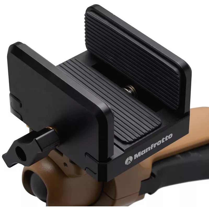Manfrotto ALPHA S.H.O.T. Grip PRO Kit Carbon, trípode con cabezal de empuñadura, 8 kg (MK-R05-SD)