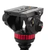 Manfrotto 055 sistema de trípode de vídeo de fibra de carbono con cabezal fluido 502AH