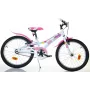 Bicicleta infantil Candy 20 77330 blanco/rosa