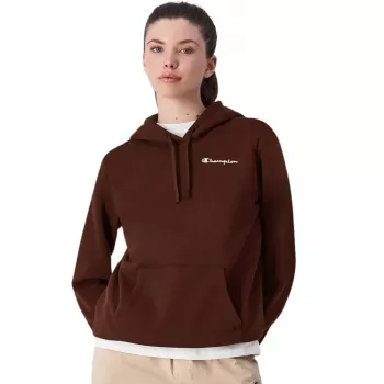 Sudadera con capucha Champion mujer marrón 117530 MS524 M