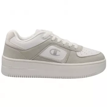 CHAPPI Zapatillas de plataforma de terciopelo Champion Foul Play para mujer, negro, EU 38