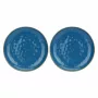 ROSE&TULIPANI Concerto Blu Avio Set de 2 platos redondos 32 cm azul marino