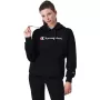 Champion Sudadera con capucha para mujer, negro 117529 KK001, talla L
