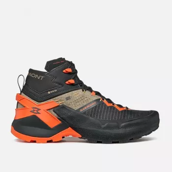 Garmont 9.81 Onyx Mid GTX Zapatos Approach Hombre Raven Black/Pale Beige Talla 44.5