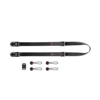 Peak Design L-BL-3 correa de cámara con sistema Anchor-Link, negra