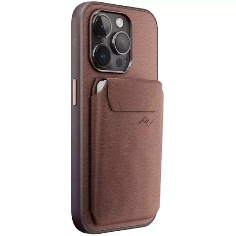 Peak Design Mobile Wallet Slim cartera, Redwood (M-WA-AA-RD-1)