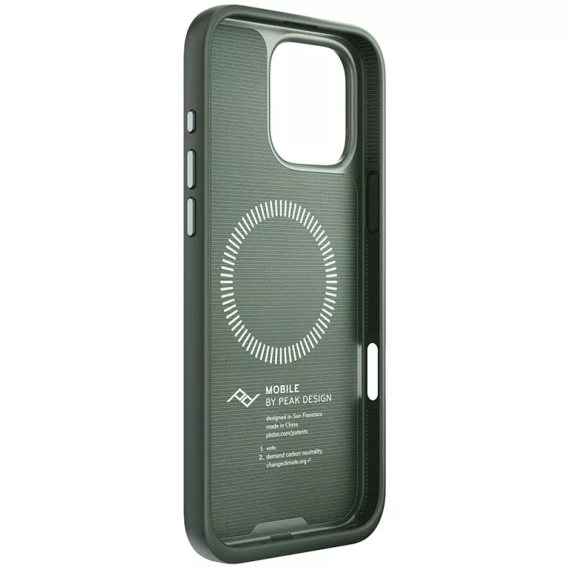 Funda Peak Design Mobile Everyday Loop Case para Apple iPhone 16 Pro Max, Sage (M-LC-BV-SG-1)