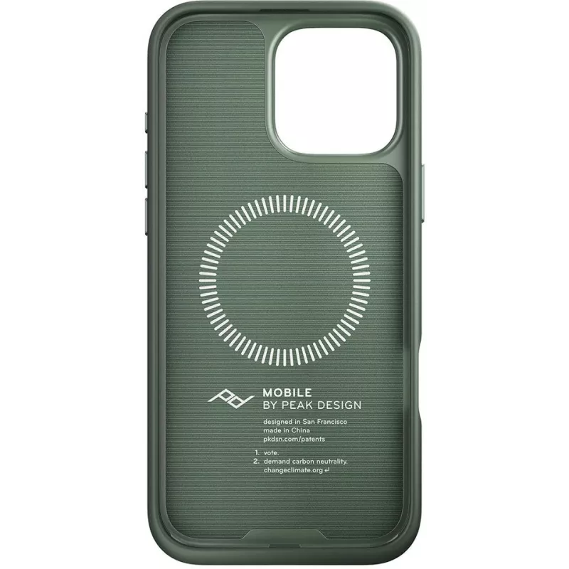 Funda Peak Design Mobile Everyday Loop Case para Apple iPhone 16 Pro Max, Sage (M-LC-BV-SG-1)