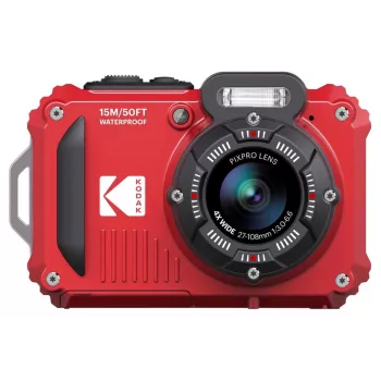 Kodak WPZ2RD6 rojo 16,35 MP cámara compacta sumergible con Wi-Fi