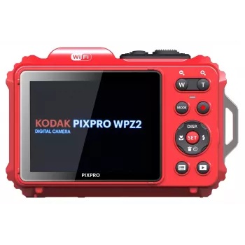 Kodak WPZ2RD6 rojo 16,35 MP cámara compacta sumergible con Wi-Fi